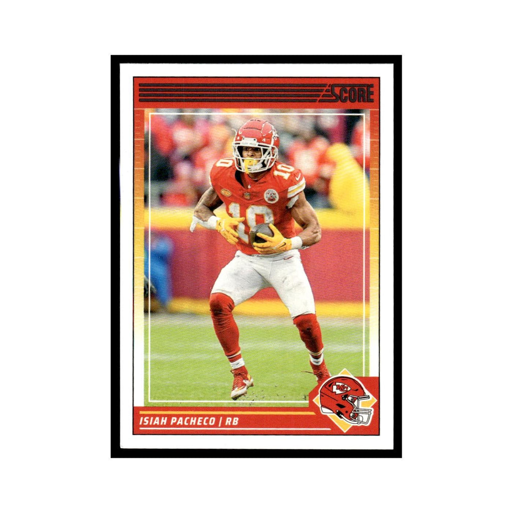 Isiah Pacheco 2024 Score #138 Kansas City Chiefs Football Card NM