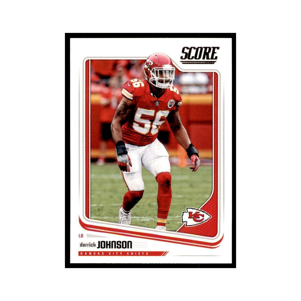 Derrick Johnson 2018 Score #163 Football Cards Football Card NM