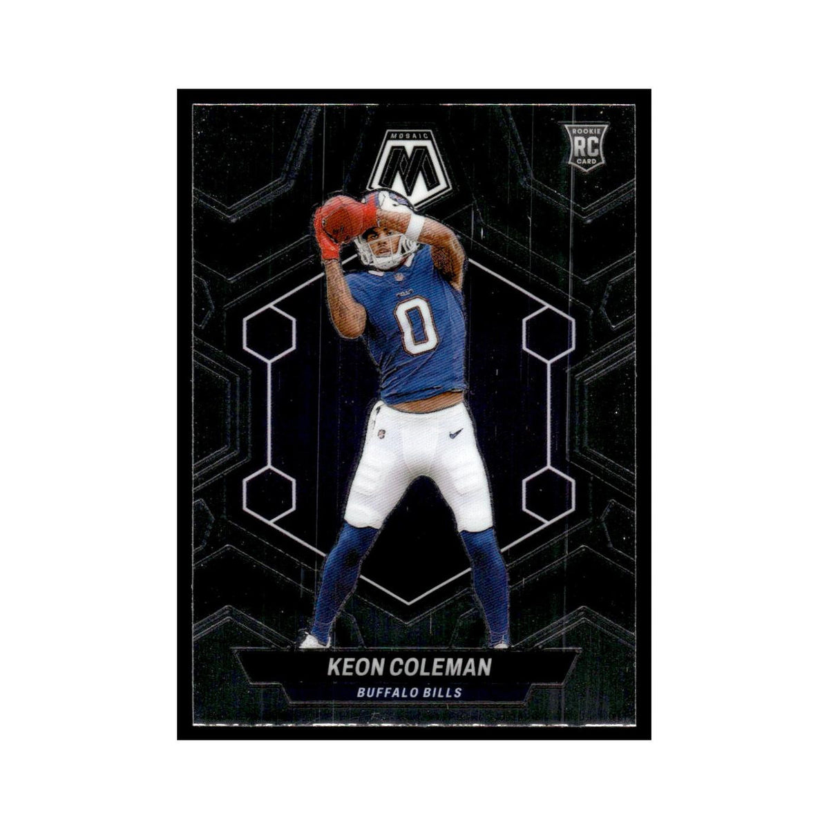 Keon Coleman Rookie 2024 Panini Mosaic #333 Buffalo Bills Football Card NM