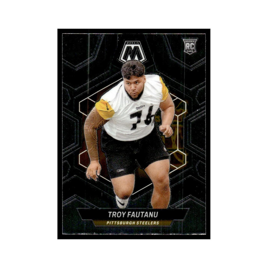 Troy Fautanu Rookie 2024 Panini Mosaic #320 Pittsburgh Steelers Football Card NM