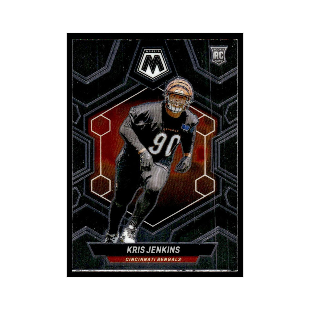 Kris Jenkins Rookie 2024 Panini Mosaic #348 Cincinnati Bengals Football Card NM