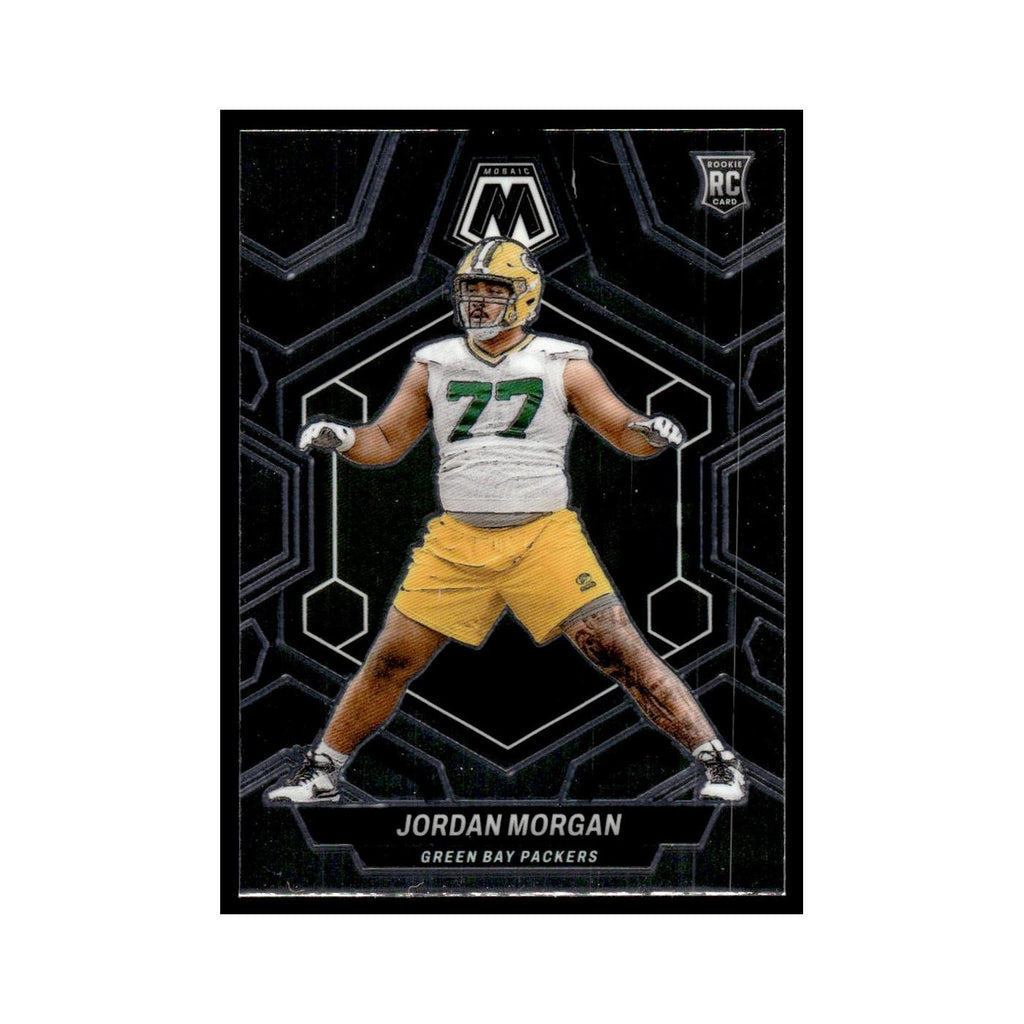 Jordan Morgan Rookie 2024 Panini Mosaic #325 Green Bay Packers Football Card NM