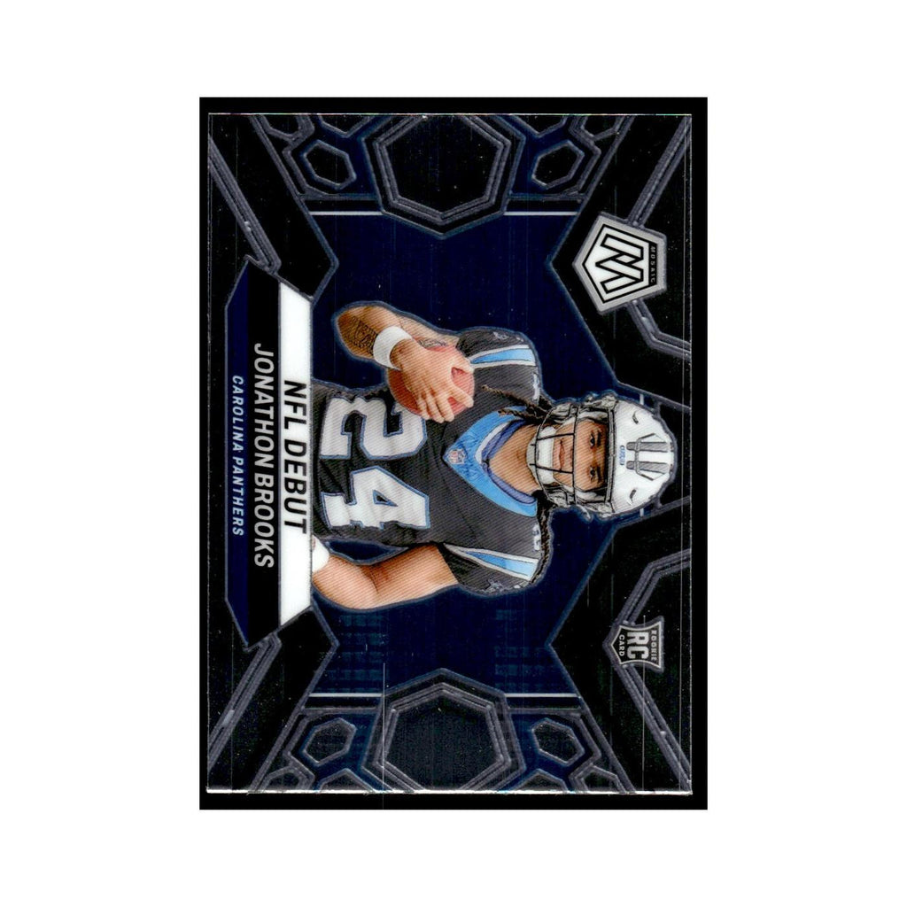 Jonathon Brooks Rookie 2024 Panini Mosaic #276 Carolina Panthers NM