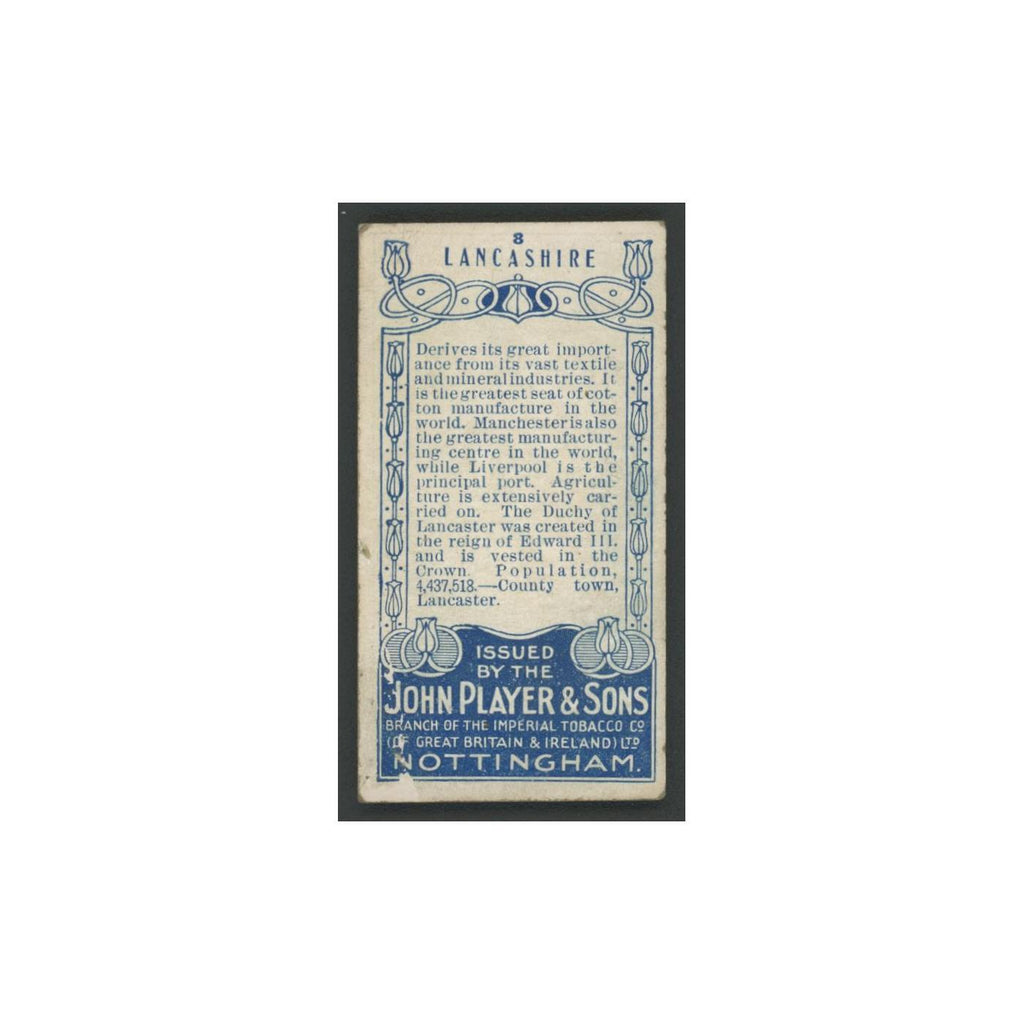 Lancashire Cotton Spinning 1914 #8.0 VG