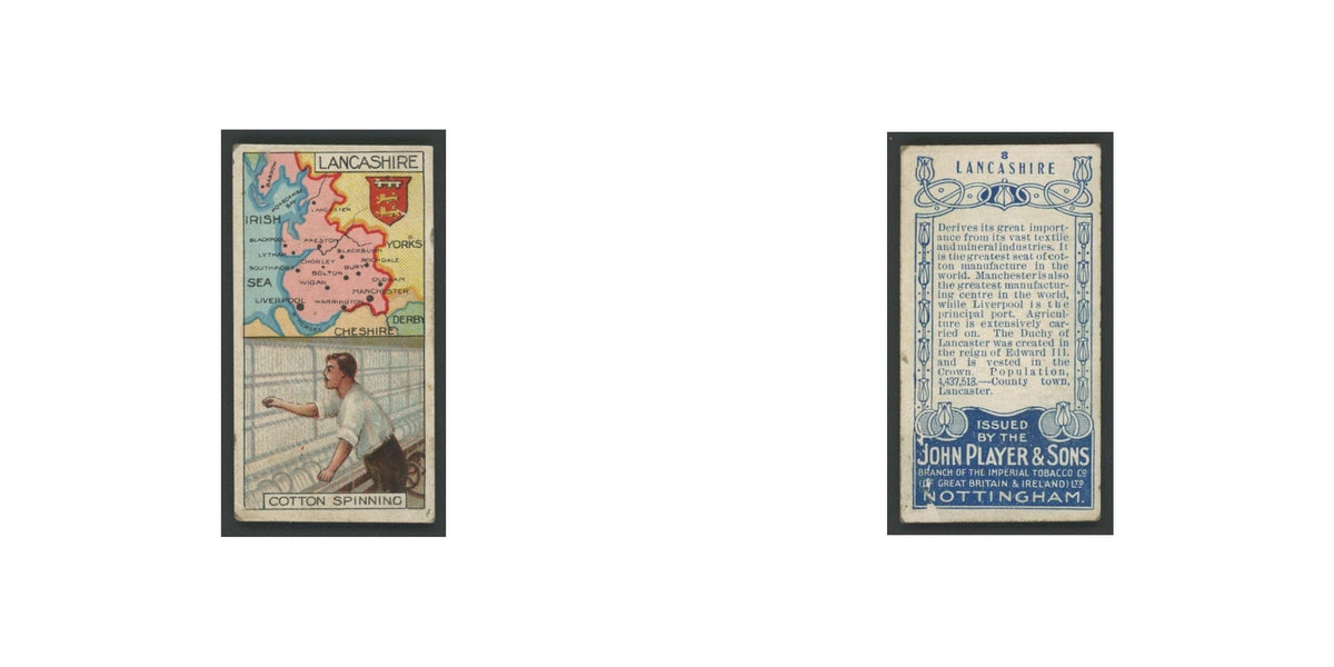 Lancashire Cotton Spinning 1914 #8.0 VG