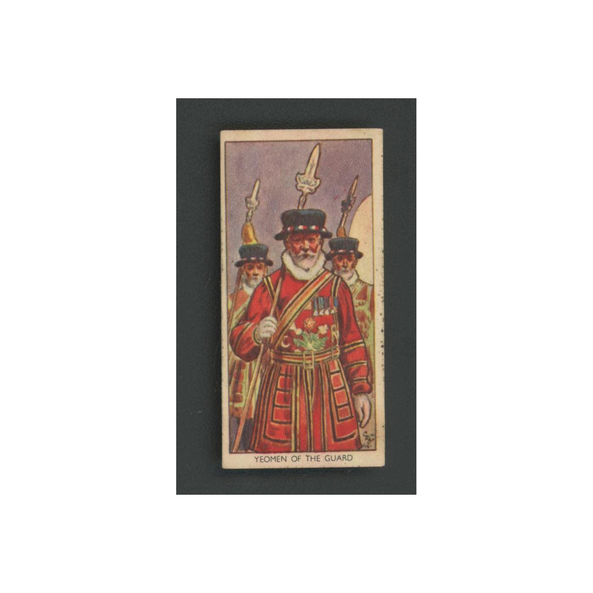 Yeomen of the Guard 1937 Mars Confections Ceremonies Coronation #14.0 VG