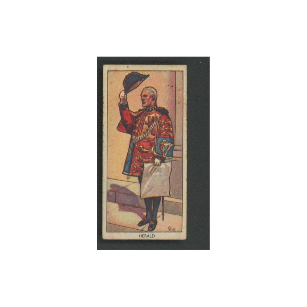 Herald 1937 Mars Confections Ceremonies Coronation #18.0 Baseball Card VG