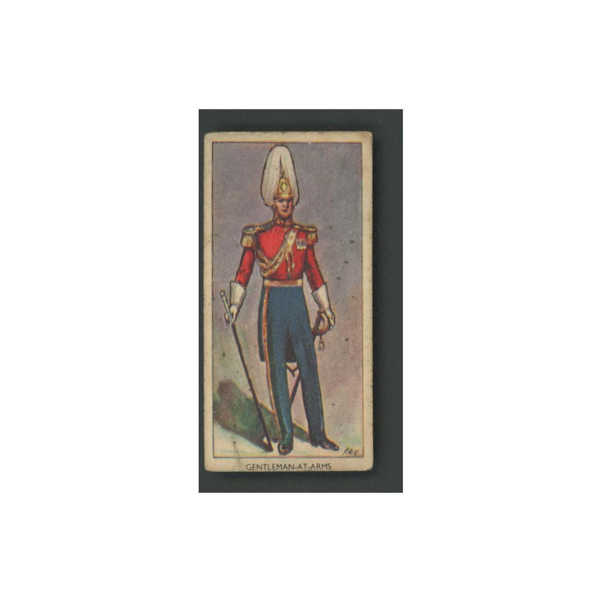 Gentleman At Arms 1937 Mars Confections Ceremonies Coronation #22.0 VG