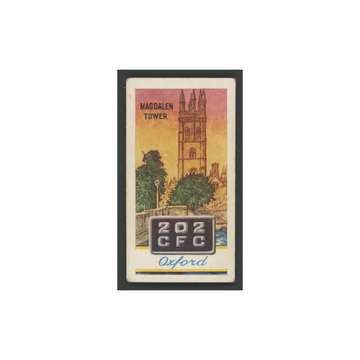 Oxfordshire 1960 Lambert Tea Car Registration Numbers #24.0 Baseball Card VG