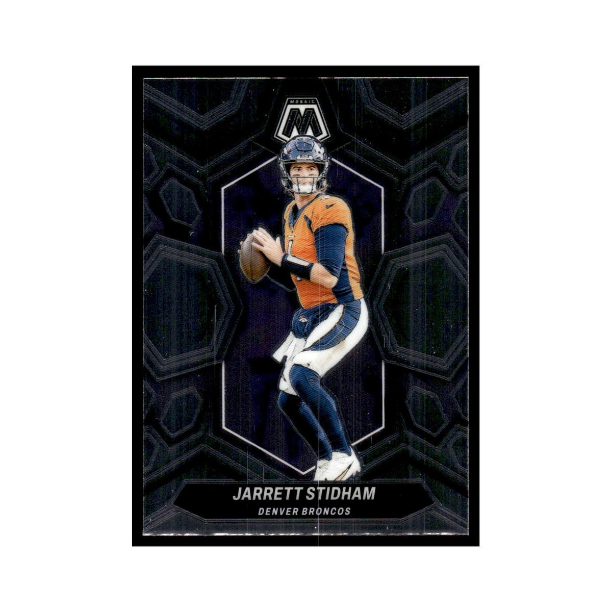 Jarrett Stidham 2024 Panini Mosaic #64 Denver Broncos Football Card NM