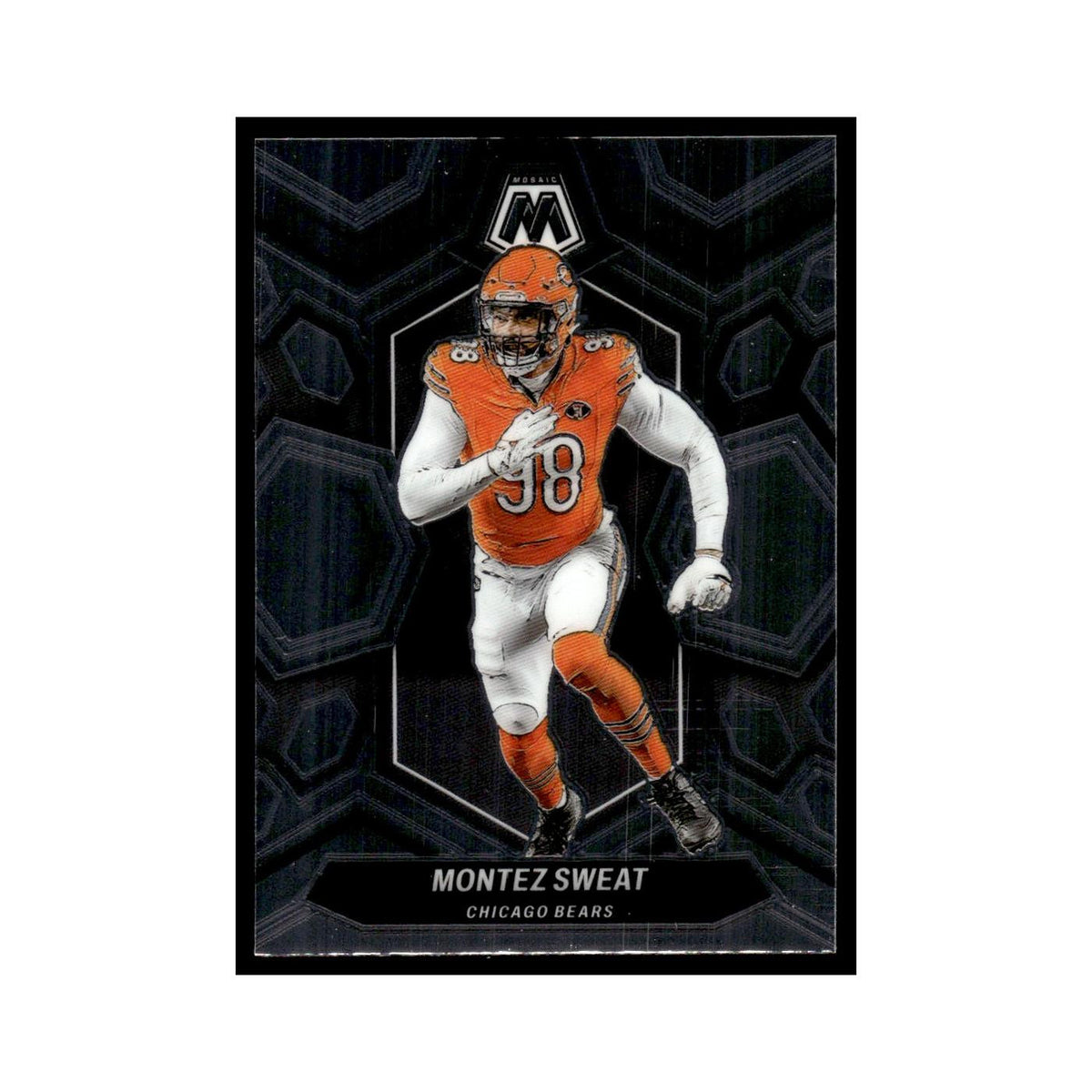 Montez Sweat 2024 Panini Mosaic #41 Chicago Bears Football Card NM
