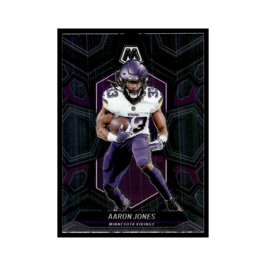 Aaron Jones 2024 Panini Mosaic #142 Minnesota Vikings Football Card NM