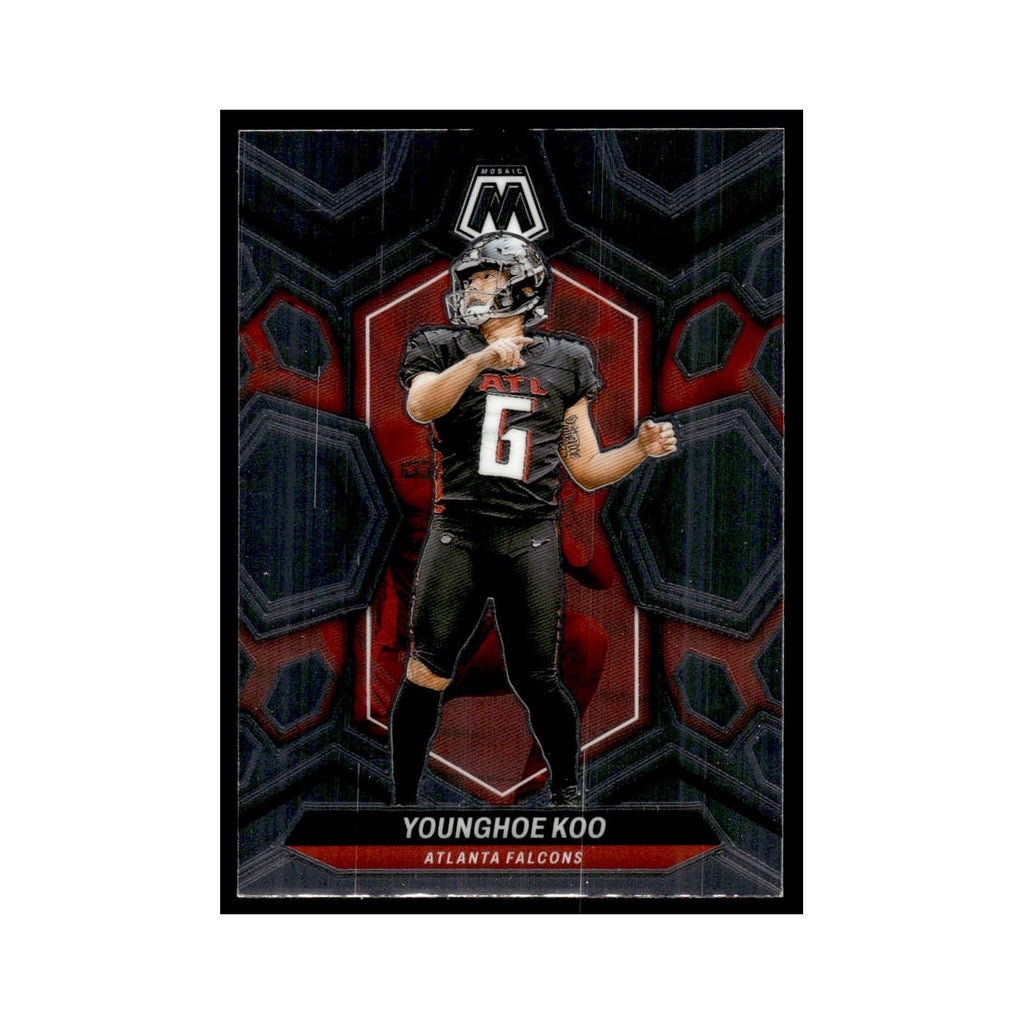 Younghoe Koo 2024 Panini Mosaic #14 Atlanta Falcons Football Card NM