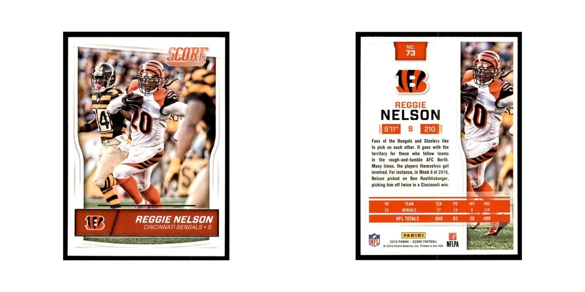 Reggie Nelson 2016 Score #73 Football Cards Football Card NM