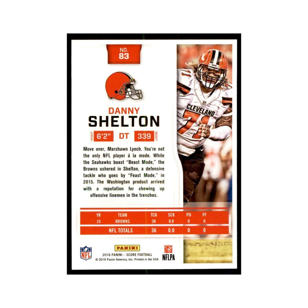 Danny Shelton 2016 Score #83 Football Cards Football Card NM