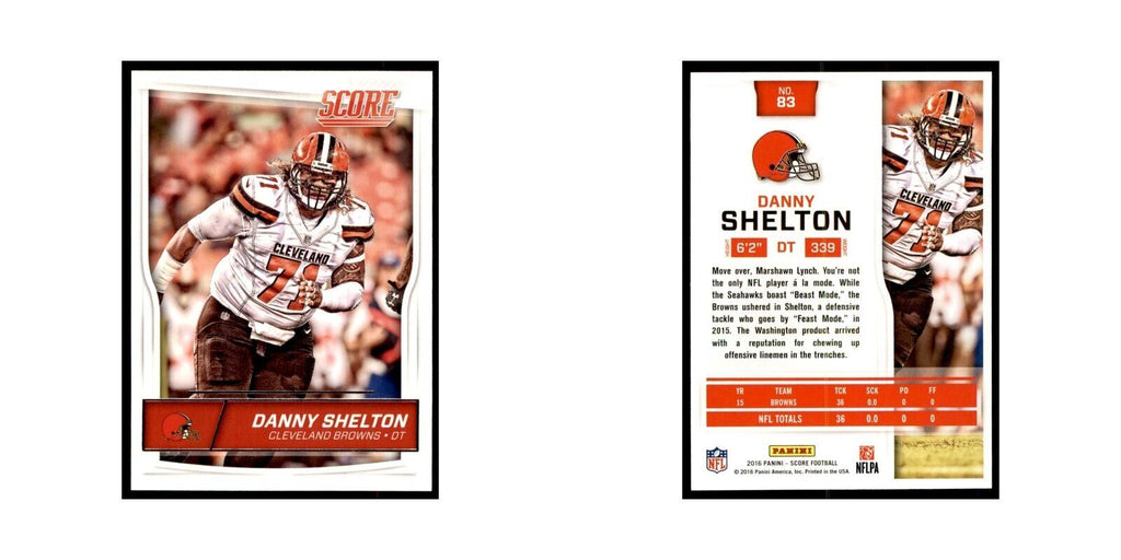 Danny Shelton 2016 Score #83 Football Cards Football Card NM