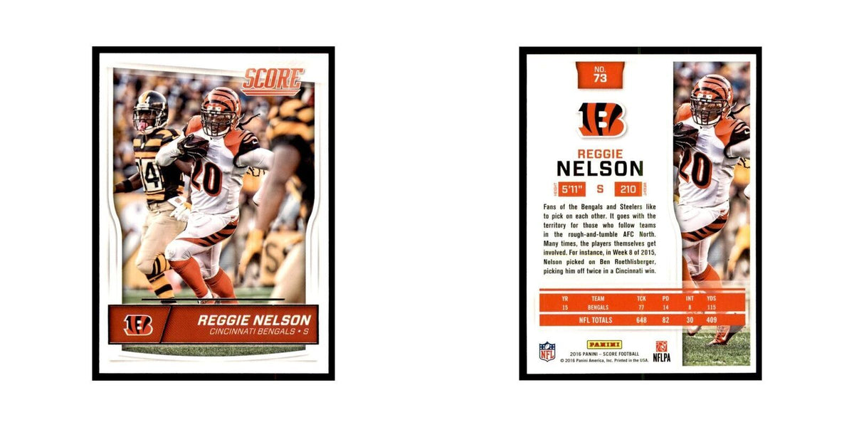 Reggie Nelson 2016 Score #73 Football Cards Football Card NM