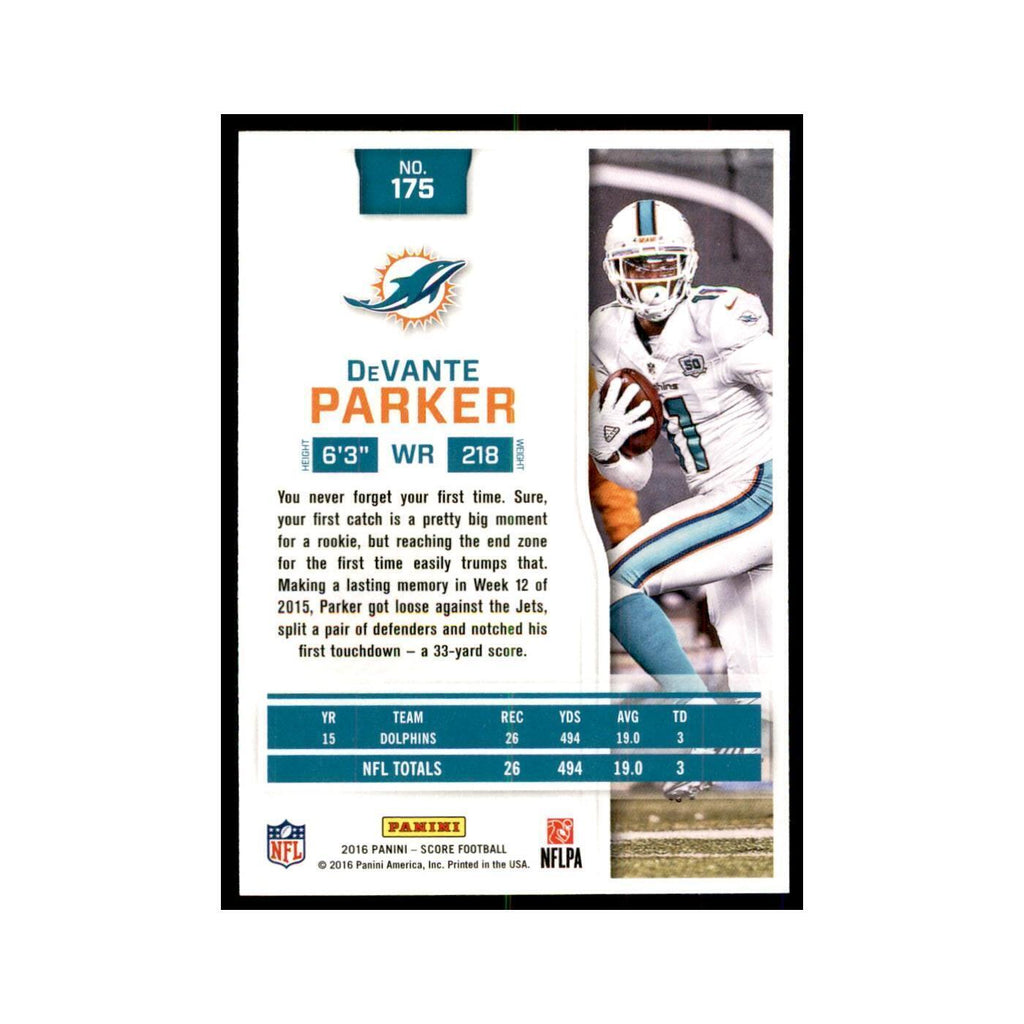 DeVante Parker 2016 Score #175 Football Cards Football Card NM