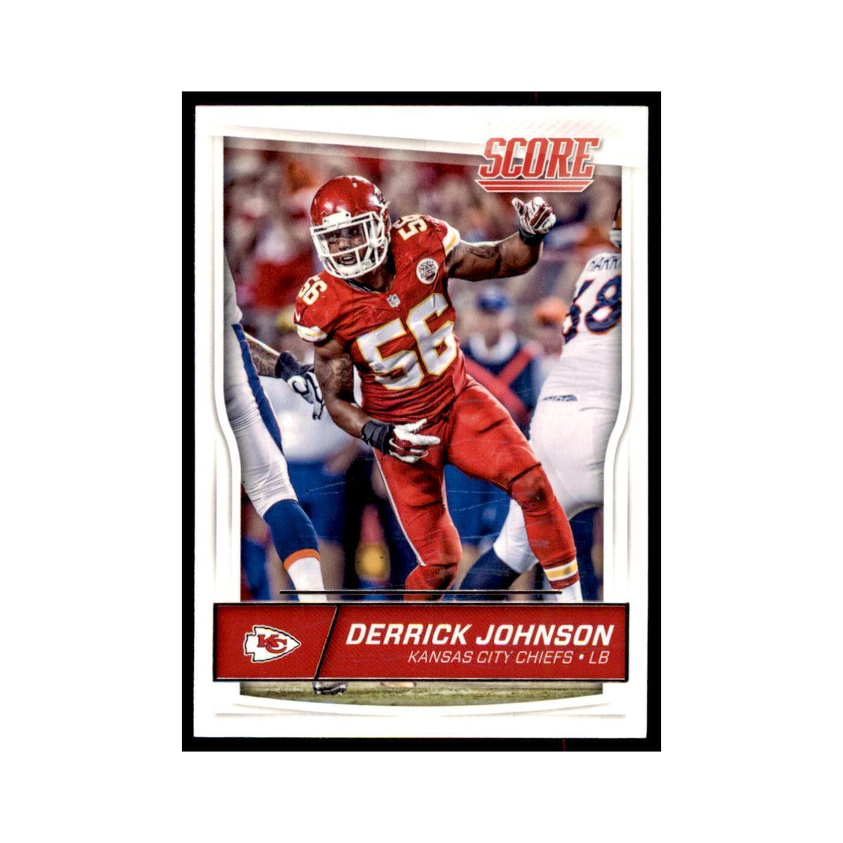 Derrick Johnson 2016 Score #166 Football Cards Football Card NM