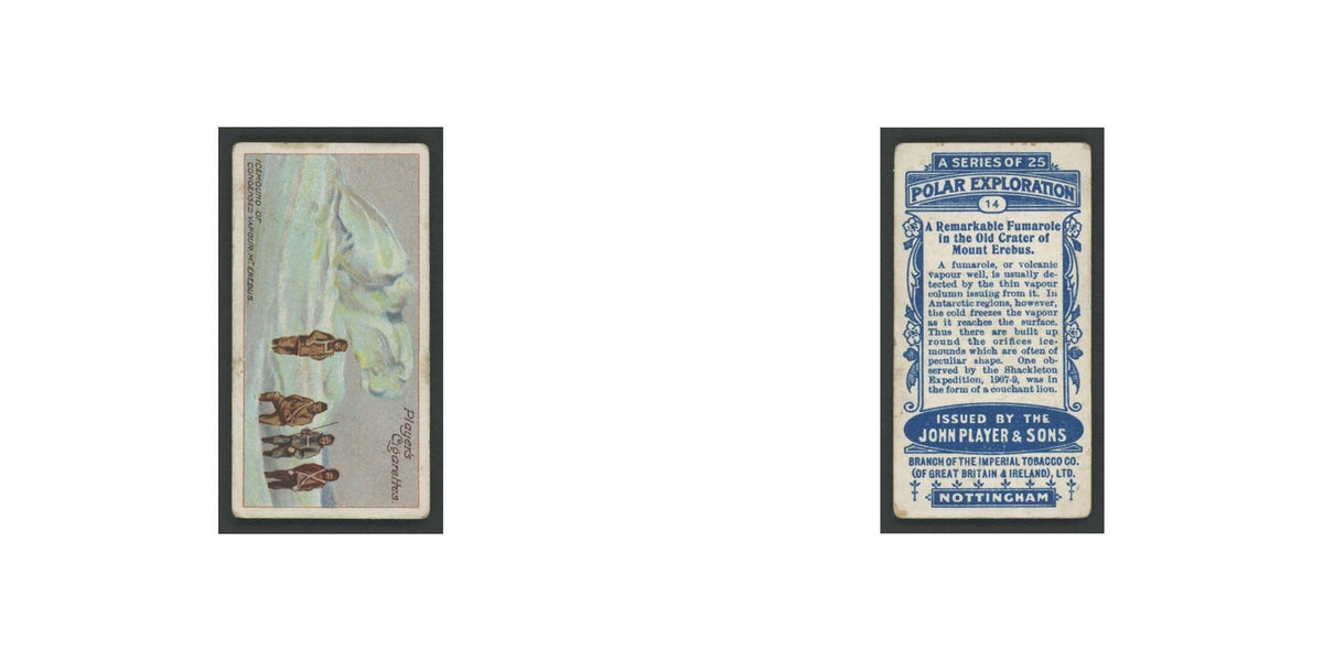 Remarkable Fumarole Mount Erebus 1915 #14 VG