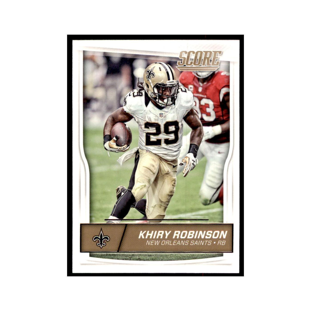 Khiry Robinson 2016 Score #201 Baseball Cards Football Card NM