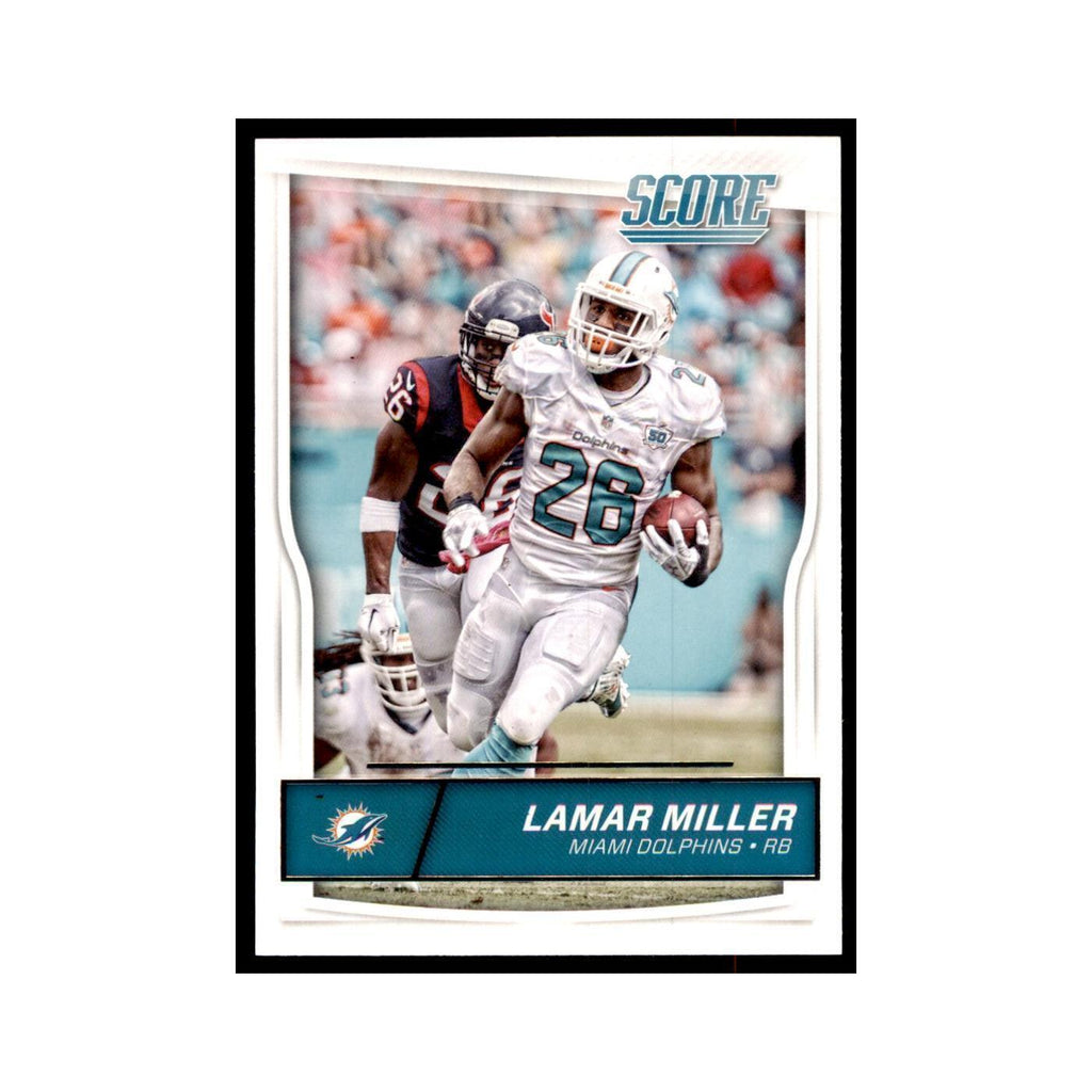 Lamar Miller 2016 Score #170 Baseball Cards Football Card NM
