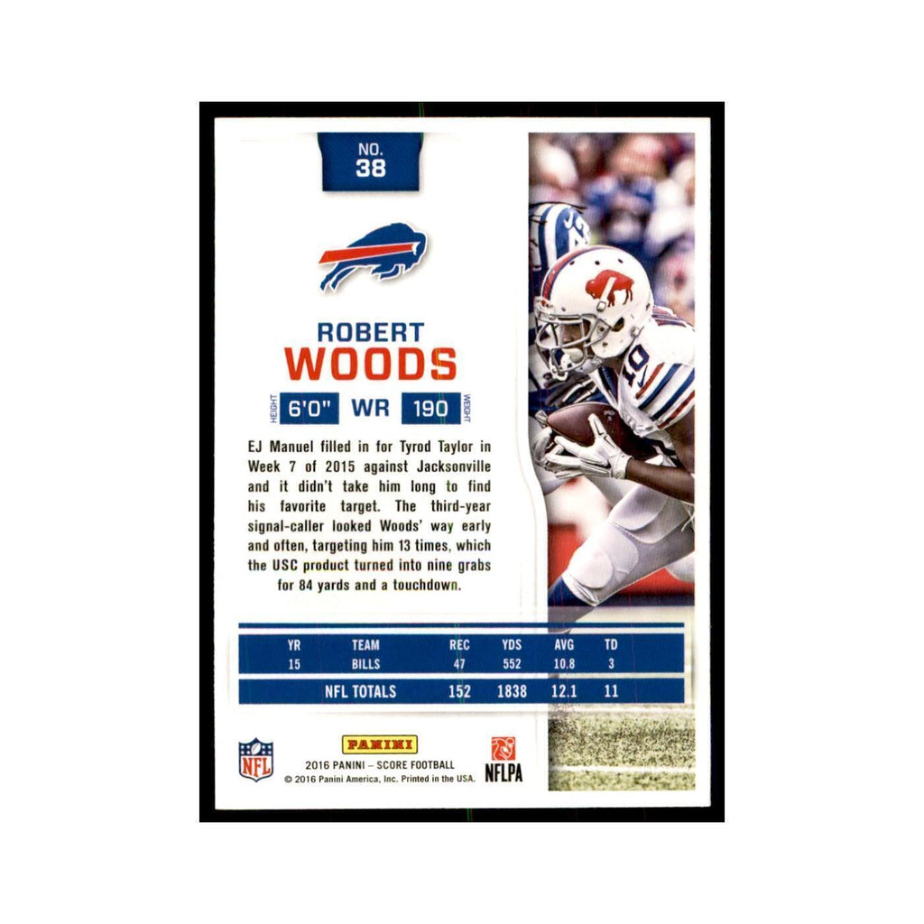 Robert Woods 2016 Score #38 Baseball Cards Football Card NM