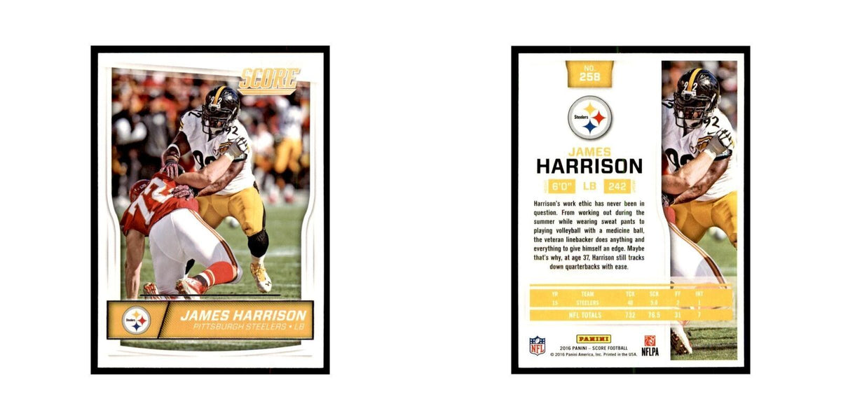 James Harrison 2016 Score #258 Baseball Cards Football Card NM