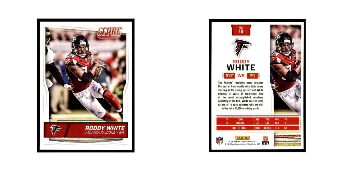 Roddy White 2016 Score #18 Baseball Cards Football Card NM