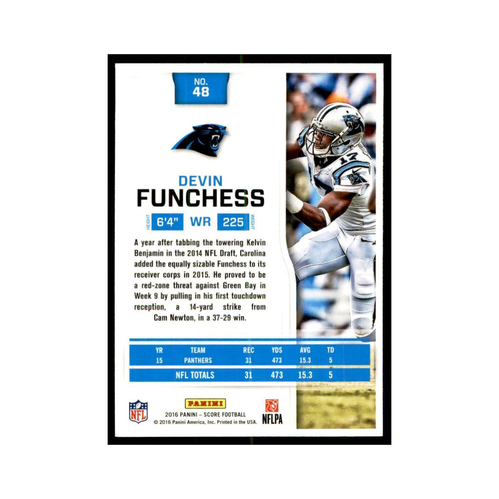 Devin Funchess 2016 Score #48 Baseball Cards Football Card NM