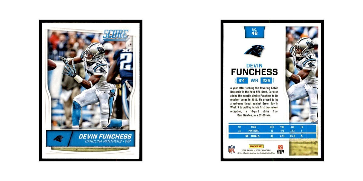 Devin Funchess 2016 Score #48 Baseball Cards Football Card NM