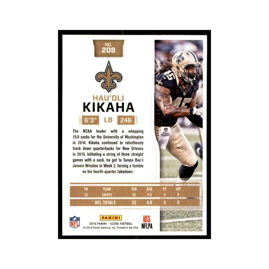 Hau'oli Kikaha 2016 Score #208 Baseball Cards Football Card NM