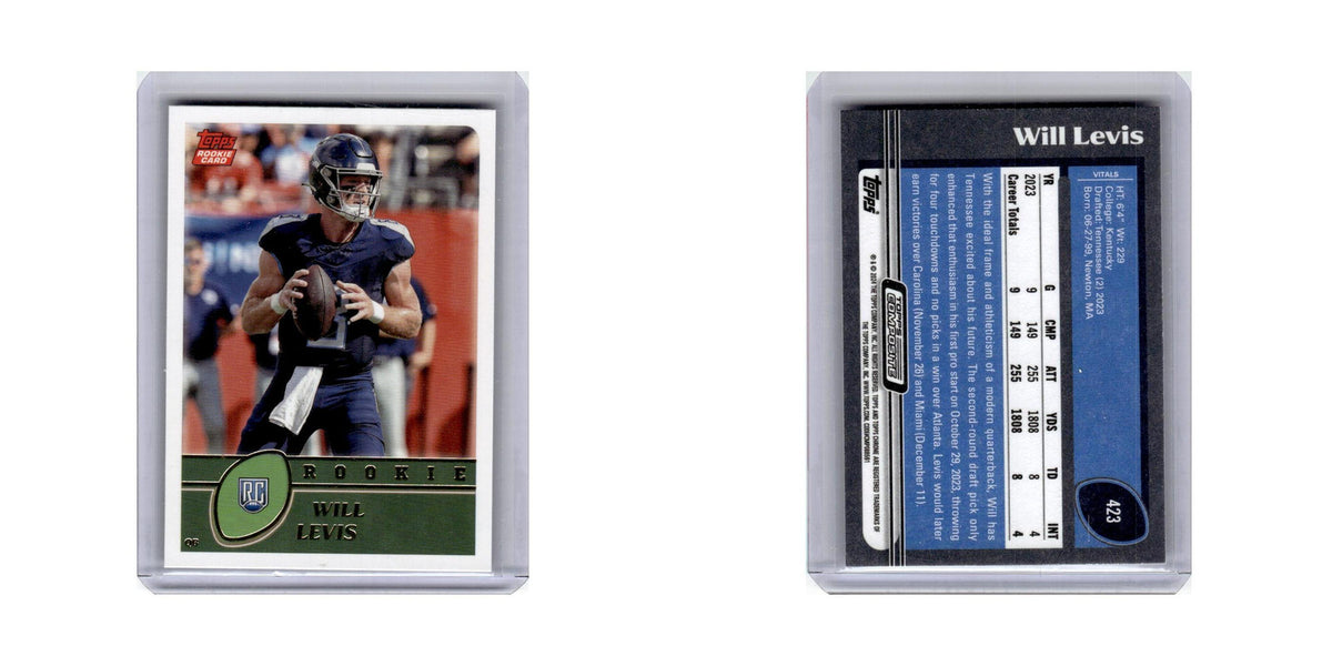 Will Levis Rookie 2024 Topps Composite #423 Football Card NM