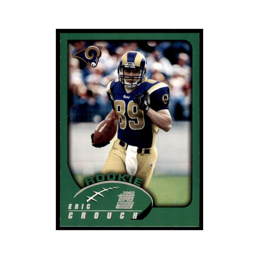 Eric Crouch 2002 Topps #319 Football Cards Football Card NM