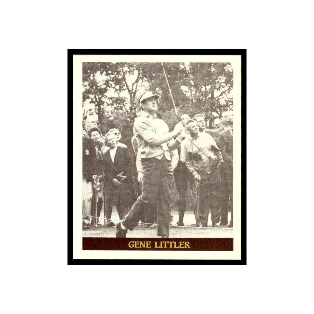 Gene Littler 1992 BJB Cards Famous Golfers 40s 50s #17 Baseball Card EX