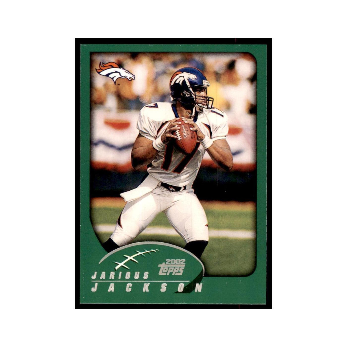 Jarious Jackson 2002 Topps #288 Football Cards Football Card NM