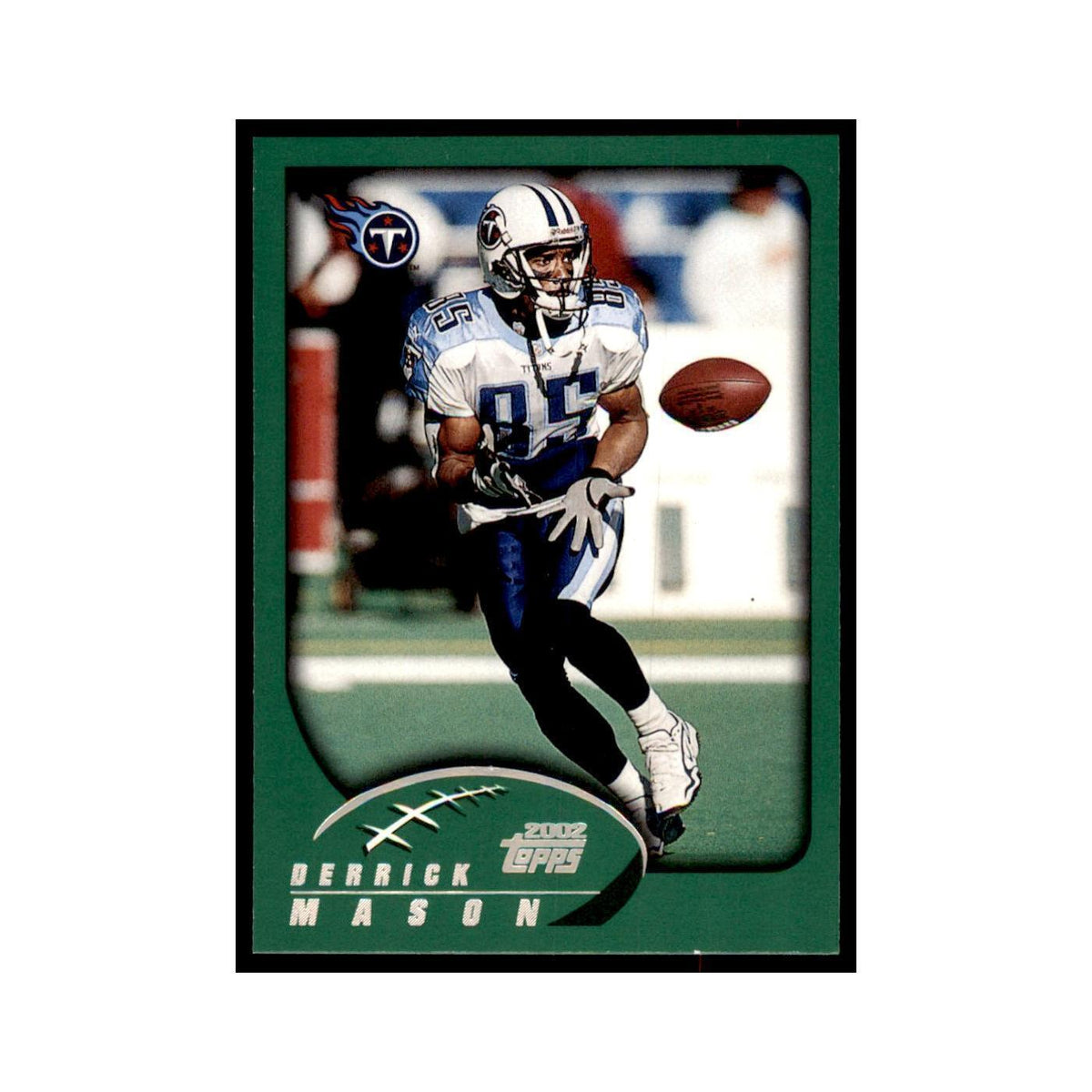 Derrick Mason 2002 Topps #194 Football Cards Football Card NM