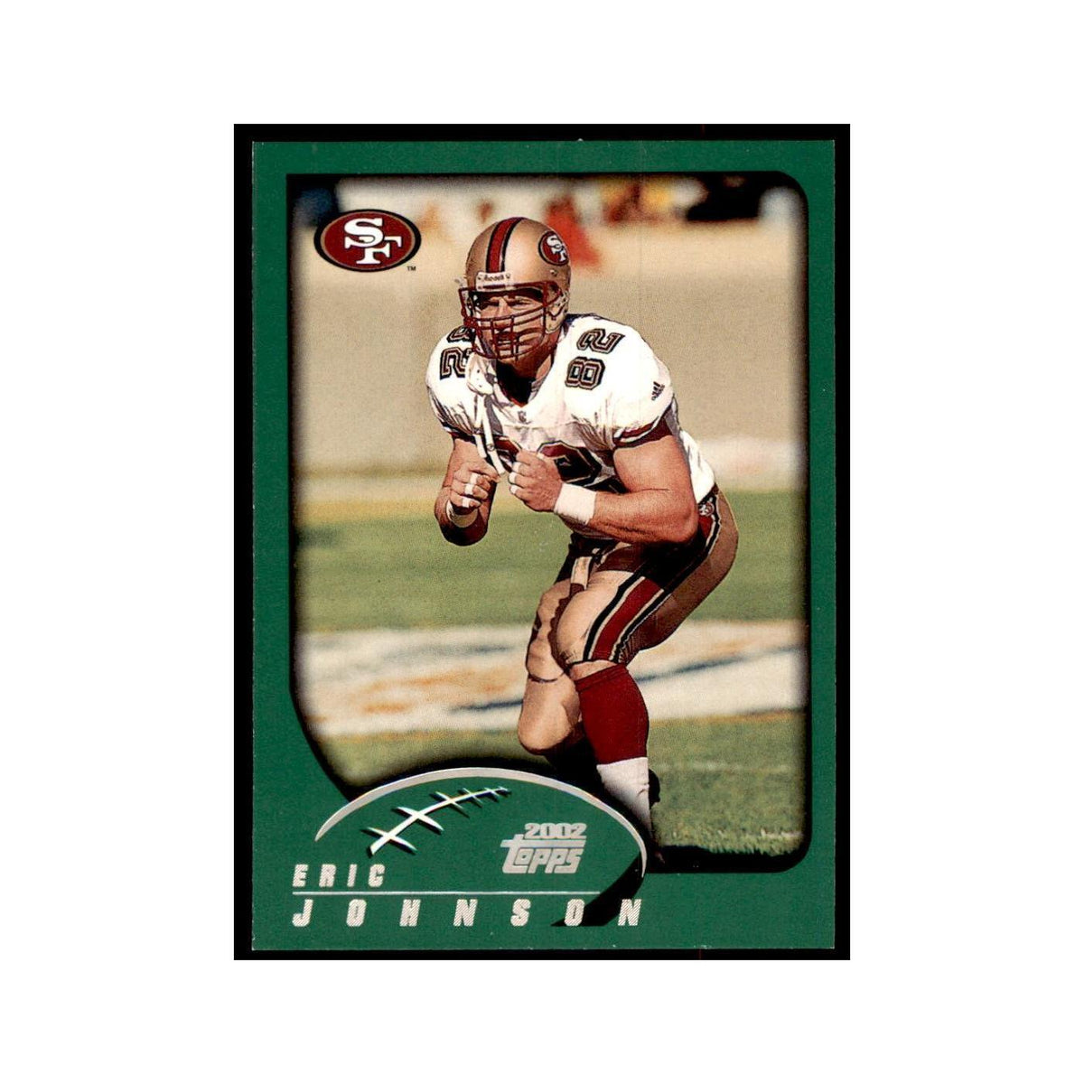 Eric Johnson 2002 Topps #282 Football Cards Football Card NM