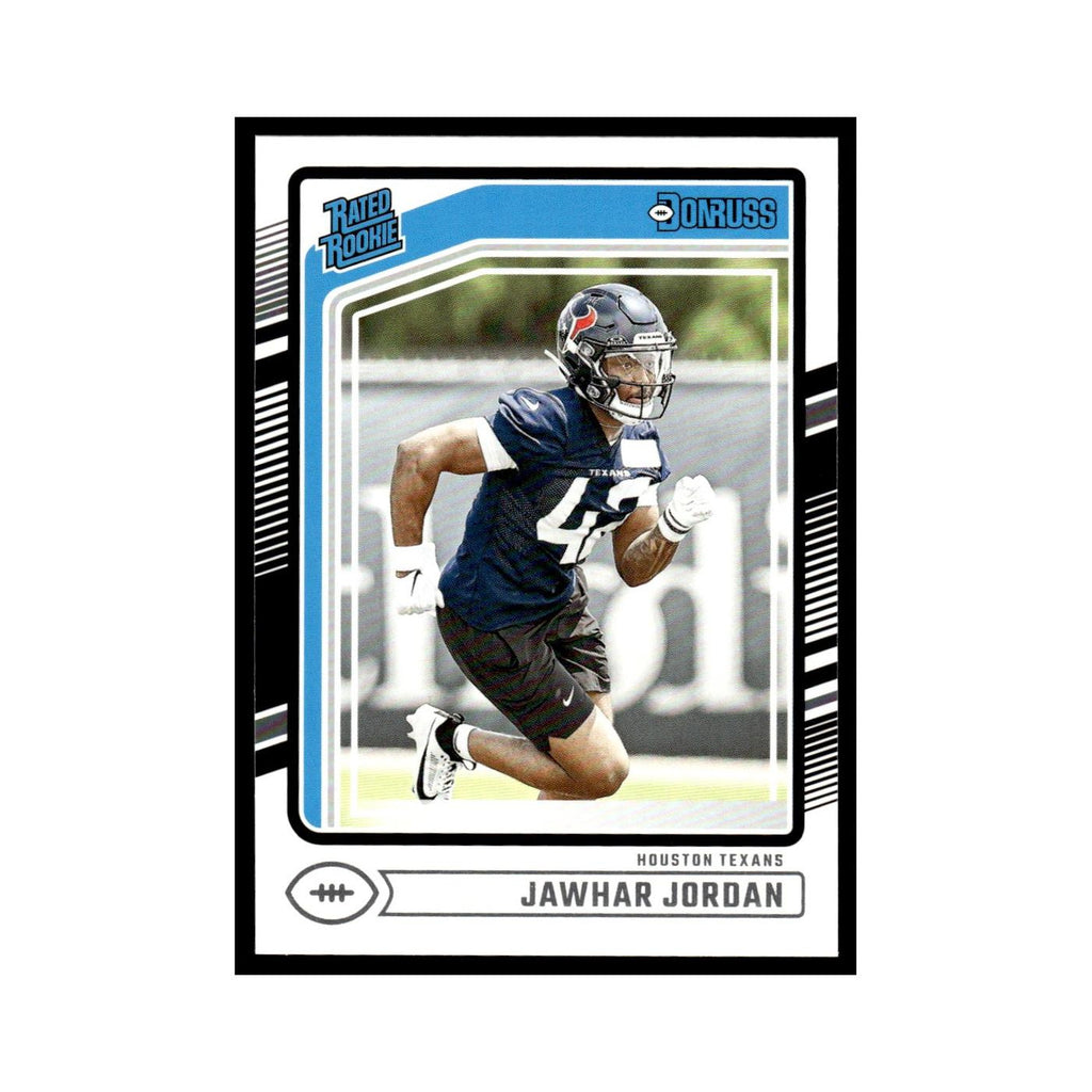 Jawhar Jordan Rookie 2024 Donruss #390 Houston Texans Football Card NM
