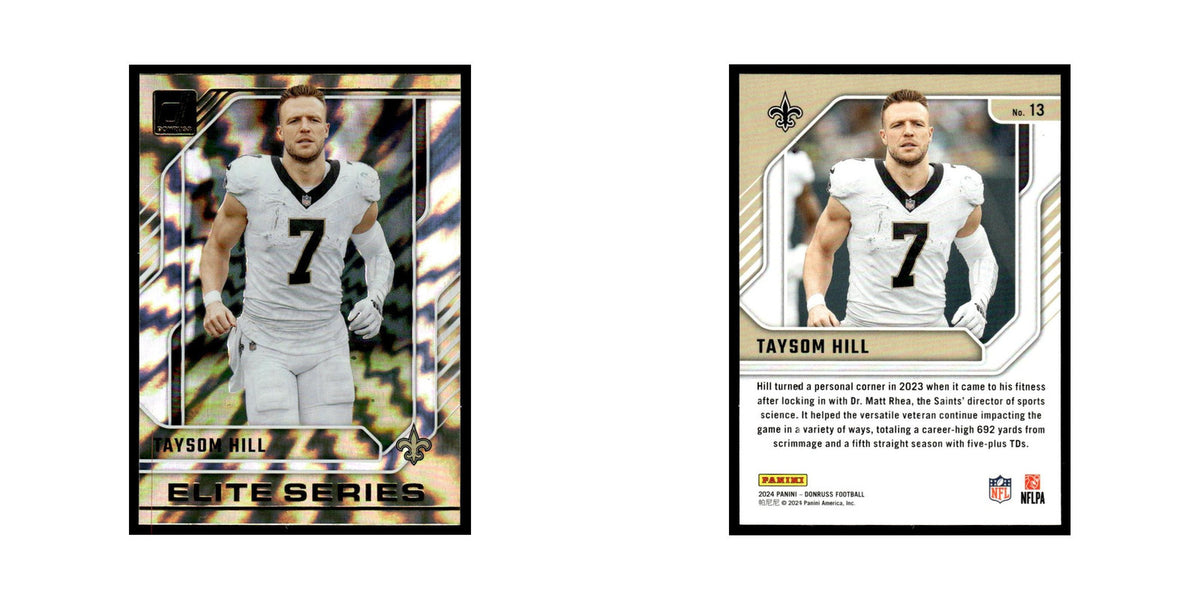 Taysom Hill 2024 Donruss #13 New Orleans Saints Football Card NM
