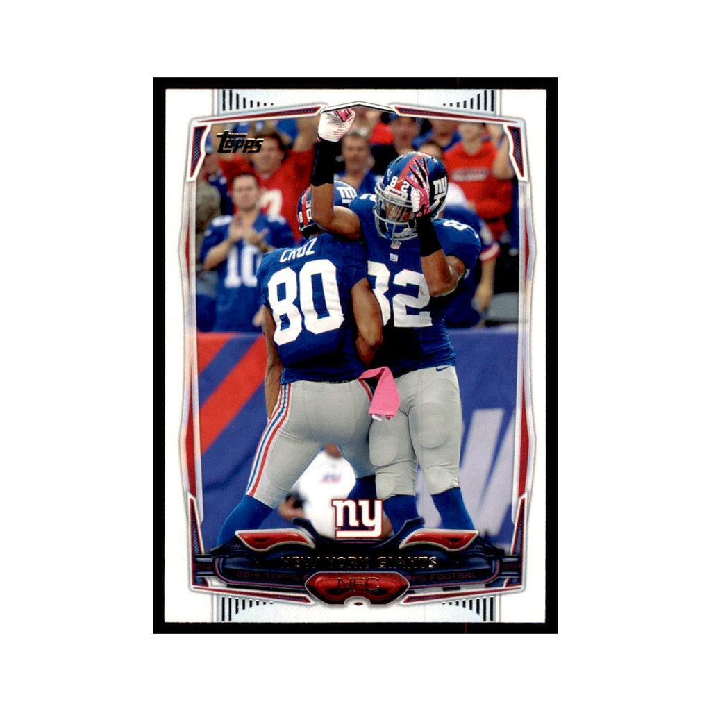 New York Giants 2014 Topps #212 Football Cards Football Card NM