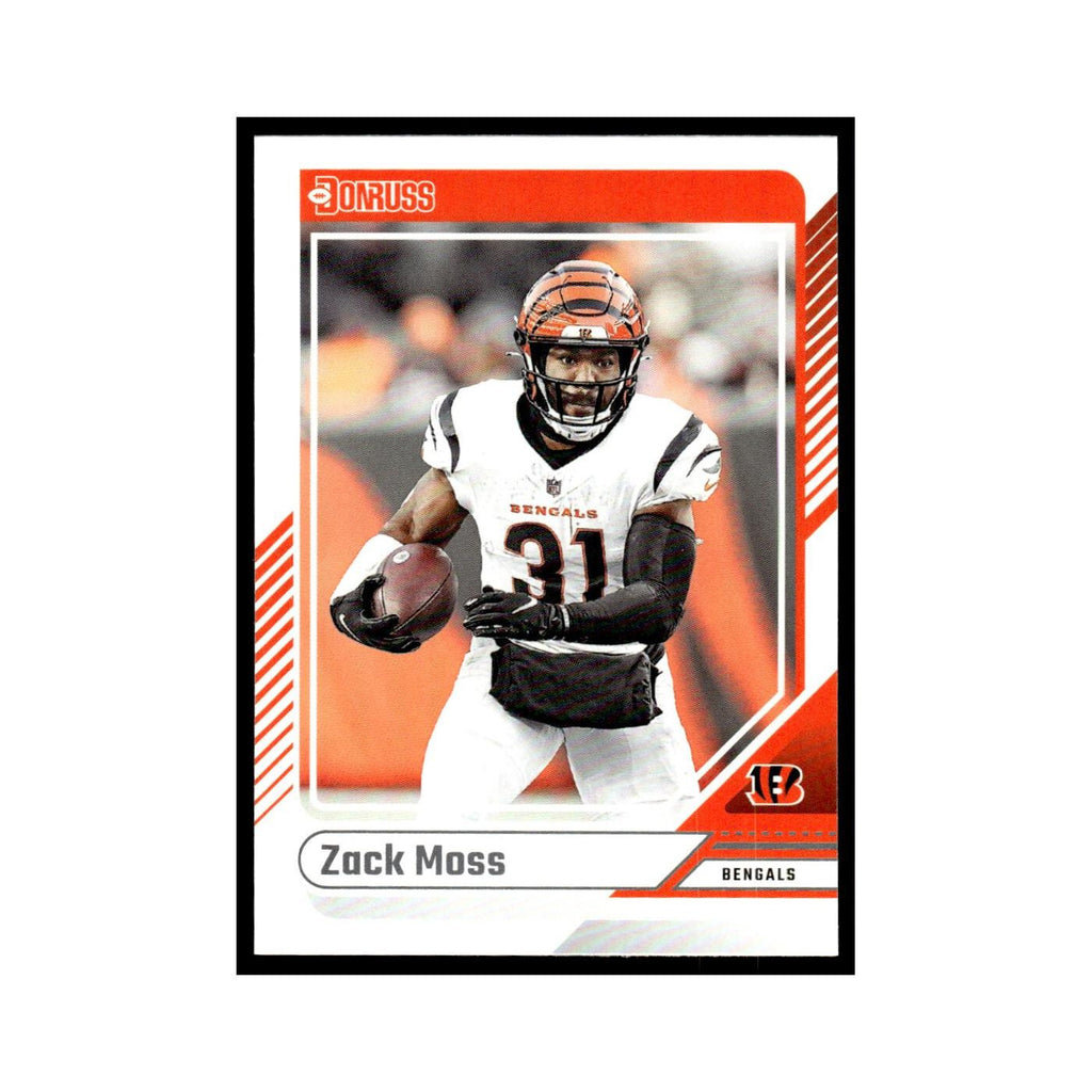 Zack Moss 2024 Donruss #43 Cincinnati Bengals Football Card NM