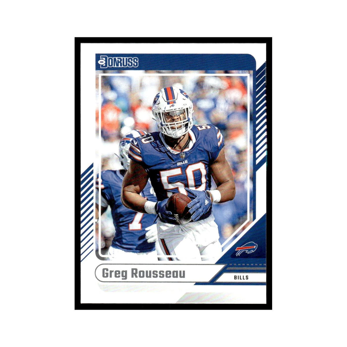 Greg Rousseau 2024 Donruss #74 Buffalo Bills Football Card NM