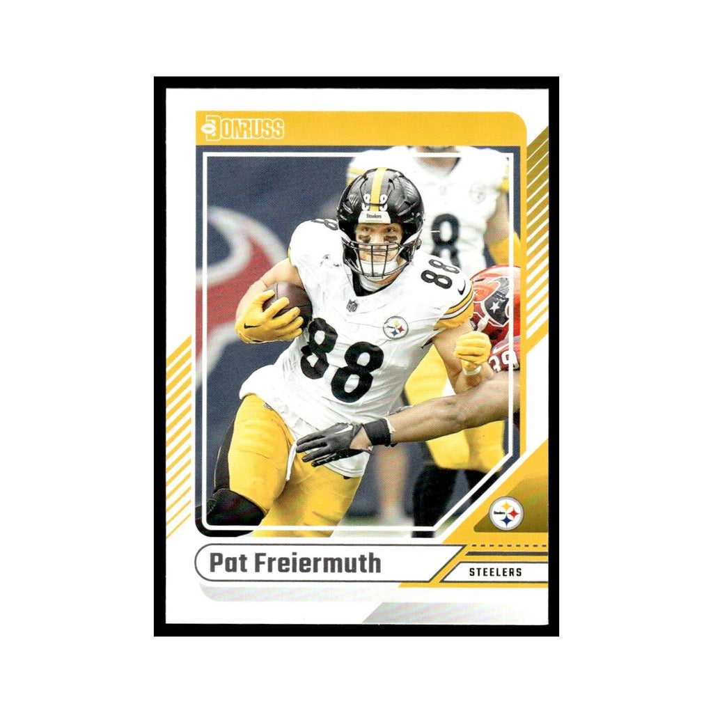 Pat Freiermuth 2024 Donruss #73 Pittsburgh Steelers Football Card NM