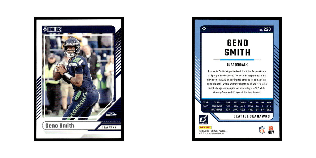 Geno Smith 2024 Donruss #220 Seattle Seahawks Football Card NM