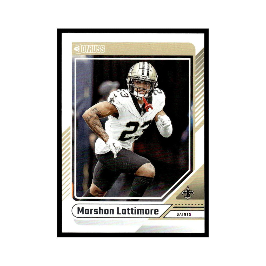 Marshon Lattimore 2024 Donruss #133 New Orleans Saints Football Card NM