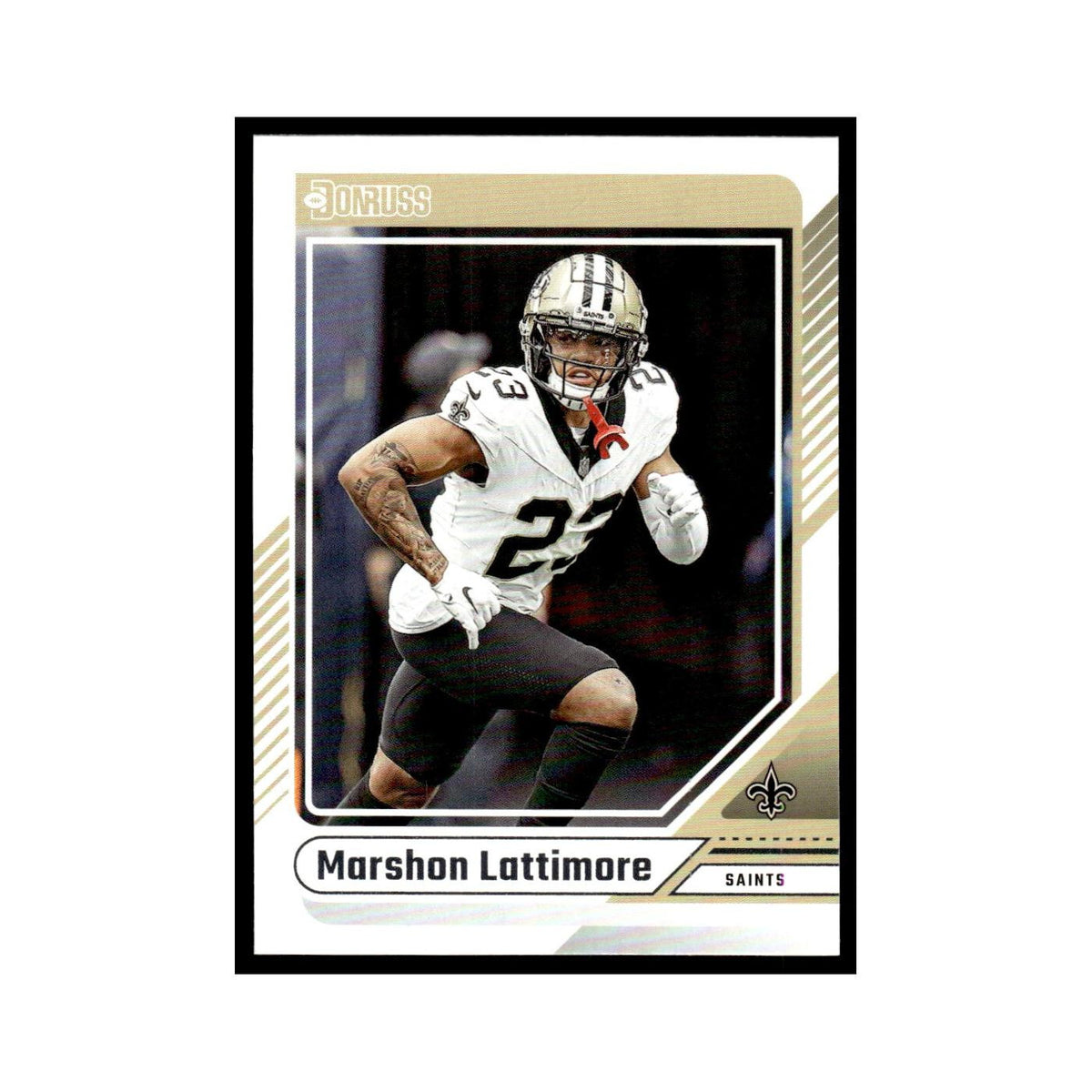 Marshon Lattimore 2024 Donruss #133 New Orleans Saints Football Card NM