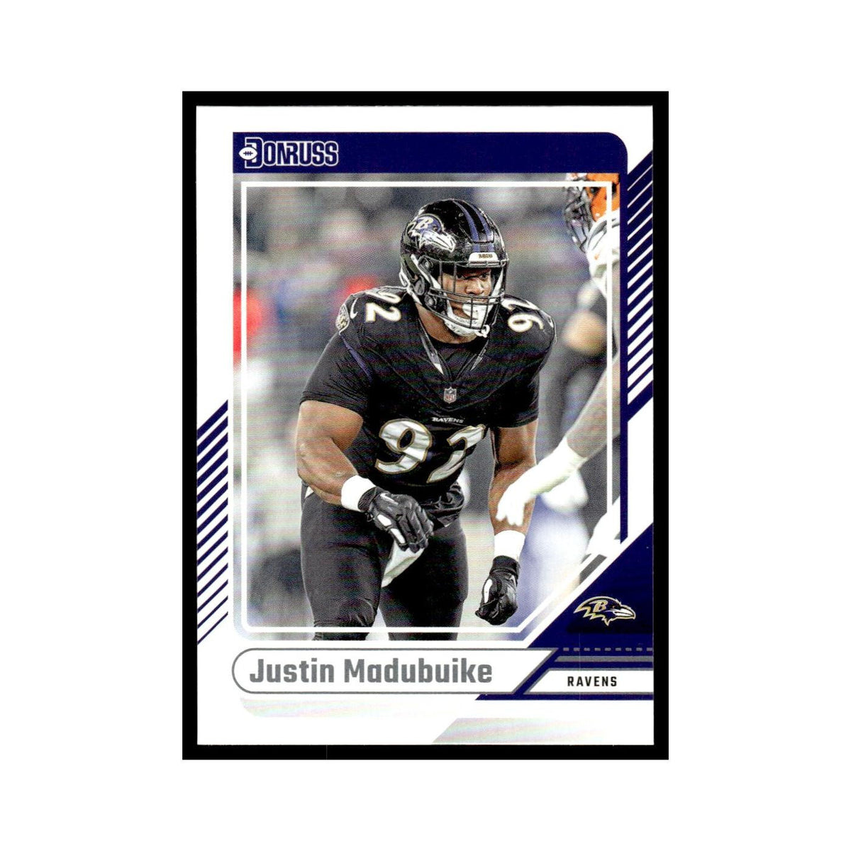 Justin Madubuike 2024 Donruss #49 Baltimore Ravens Football Card NM