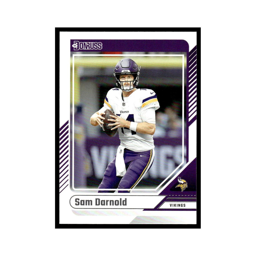 Sam Darnold 2024 Donruss #180 Minnesota Vikings Football Card NM