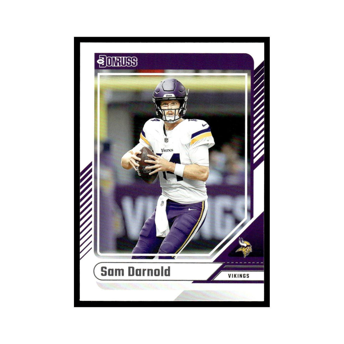 Sam Darnold 2024 Donruss #180 Minnesota Vikings Football Card NM